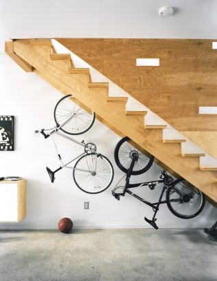 56 idées pour ranger son vélo dans son appartement 10