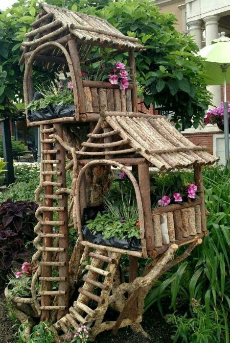 100 décors de jardin à faire soi-même avec de la récup' 19 100 décors de jardin à faire soi-même avec de la récup' 19