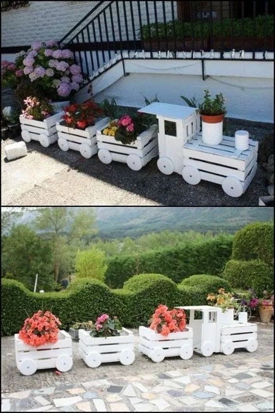 100 décors de jardin à faire soi-même avec de la récup' 3