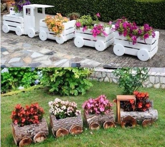 100 décors de jardin à faire soi-même avec de la récup' 7