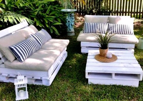 52 top idées pour meubler son jardin avec des palettes 45
