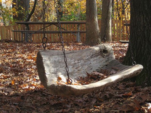 29 idées avec des bûches d'arbres à faire soi-même pour votre jardin 17