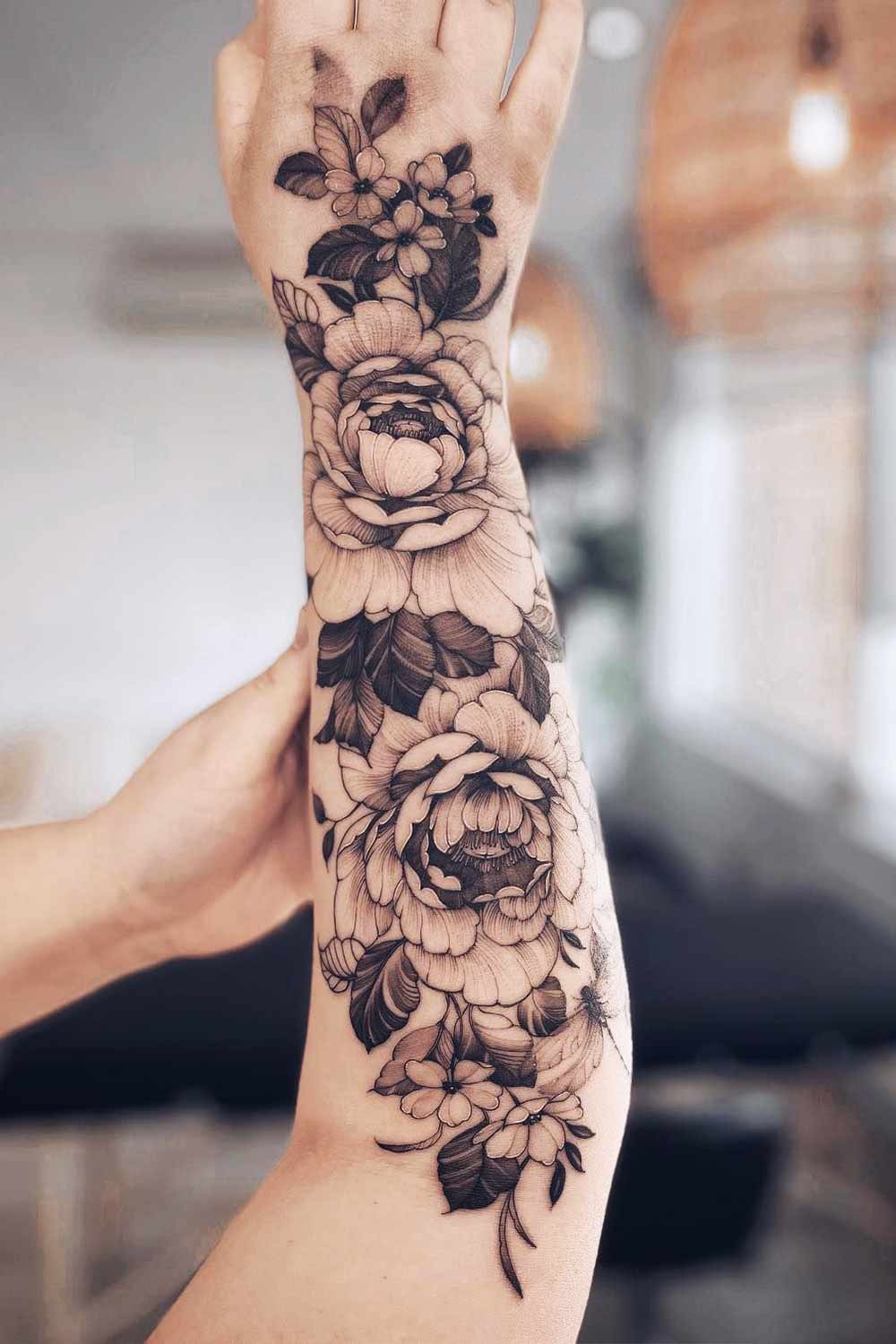 54 top idées de tatouages ???de bras féminins pour s'inspirer 1