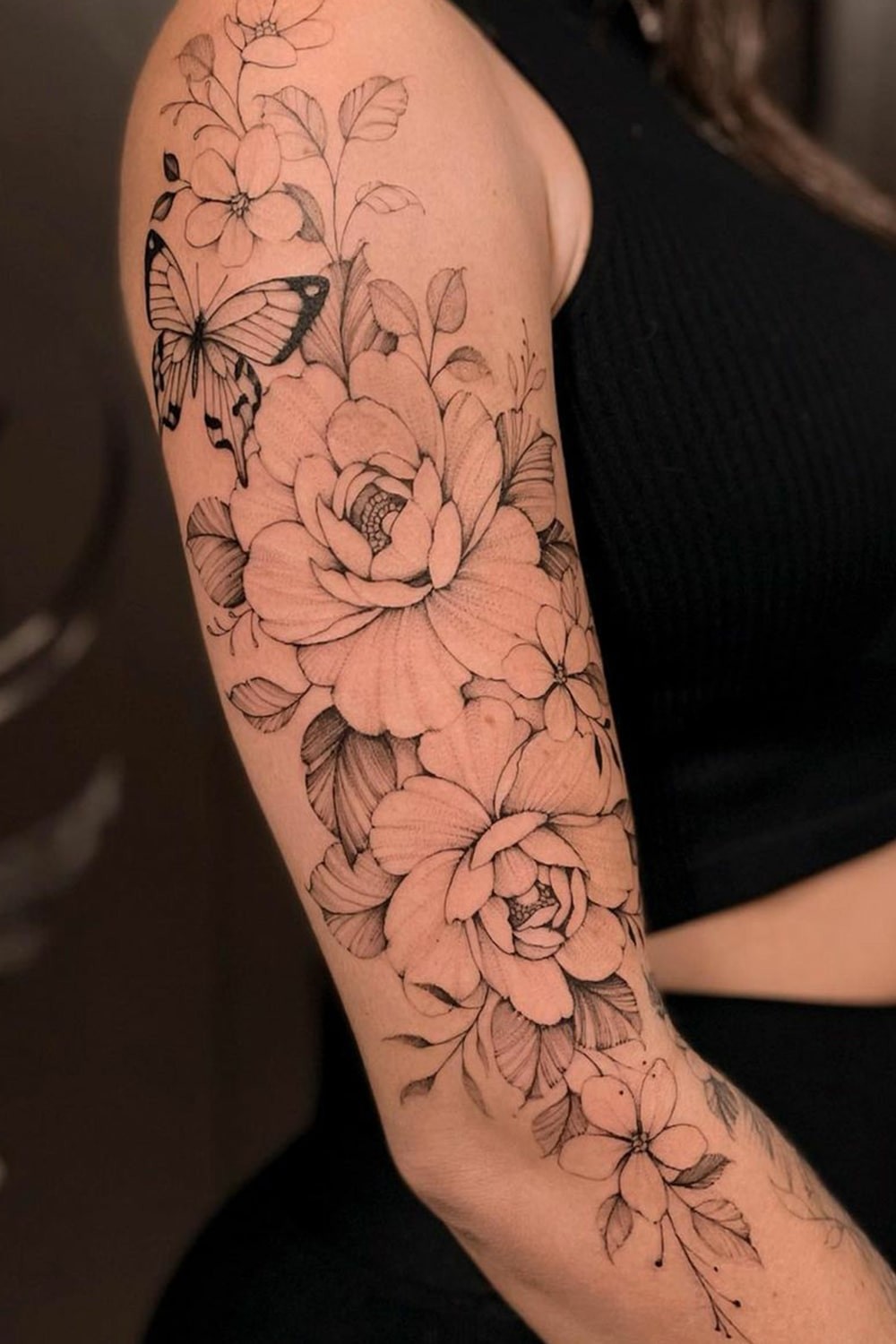 54 top idées de tatouages ???de bras féminins pour s'inspirer 3