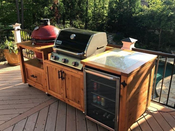 39 idées pour donner une touche différente à son BBQ avec du bois 5