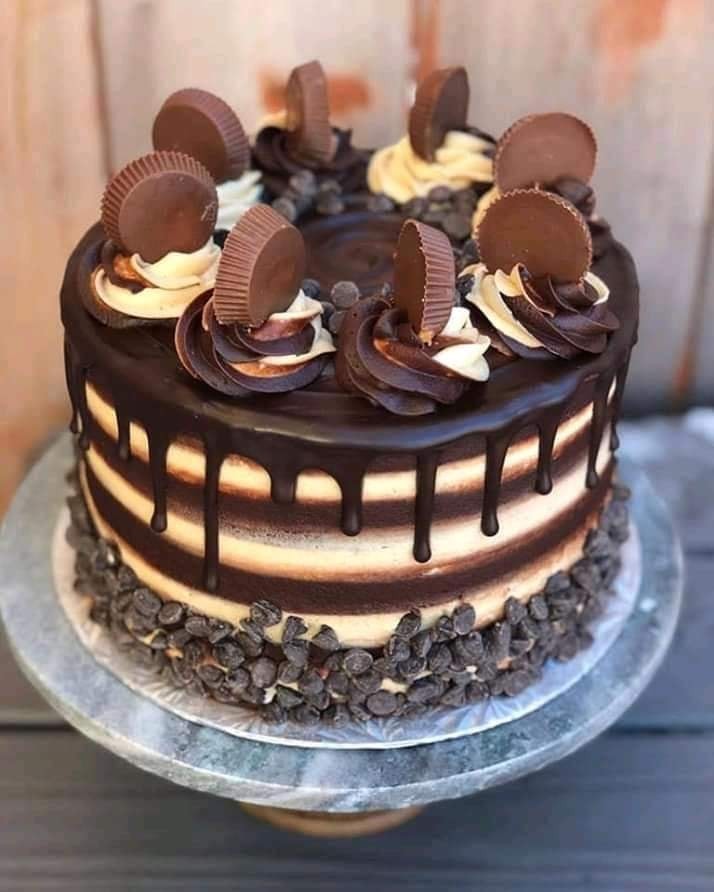 45 idées de gâteaux pour les amateurs de chocolat 30