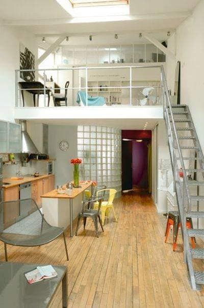 46 idées pour gagner plus d'espace dans une pièce avec une mezzanine ou un duplex 34