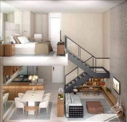46 idées pour gagner plus d'espace dans une pièce avec une mezzanine ou un duplex 24