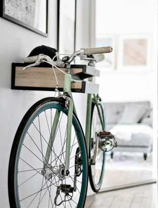 56 idées pour ranger son vélo dans son appartement 18