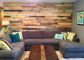 62 idées pour embellir un mur avec du bois ou des palettes 62
