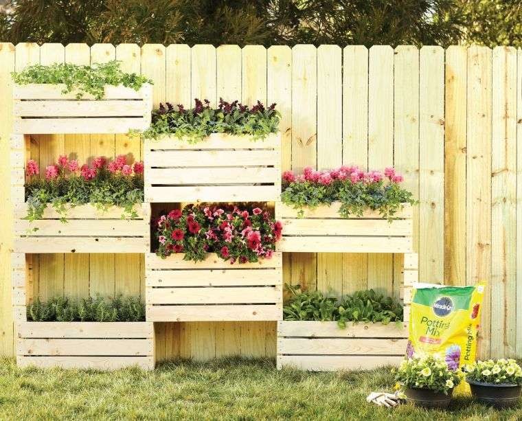 50 inimaginables idées de jardinières en palettes 3