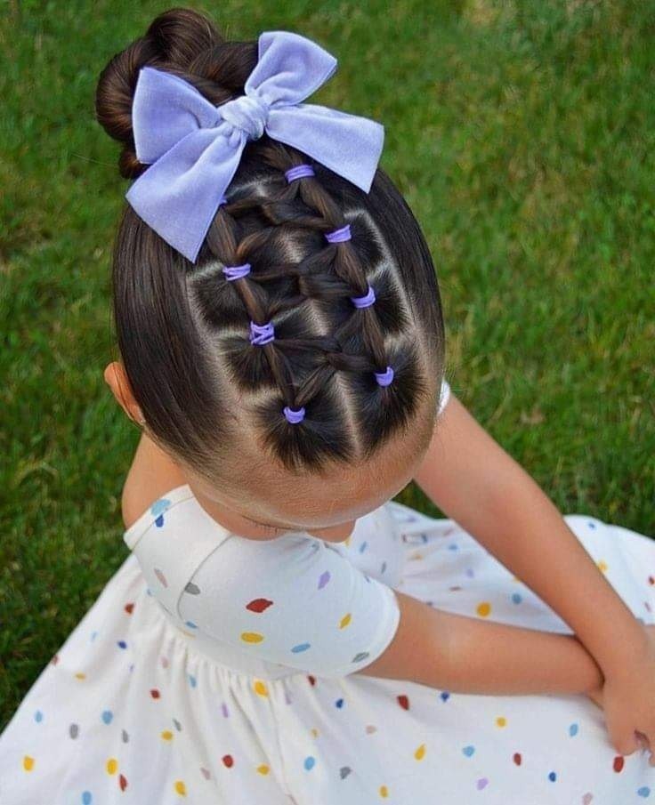18 idées de coiffures tressées pour petites filles 11