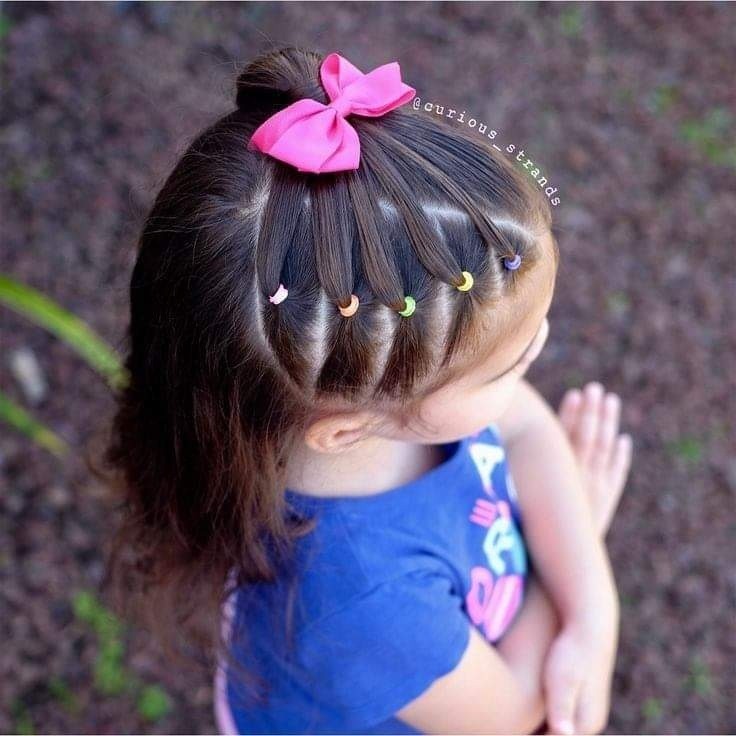 18 idées de coiffures tressées pour petites filles 15