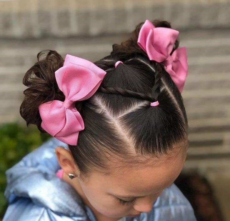 18 idées de coiffures tressées pour petites filles 17