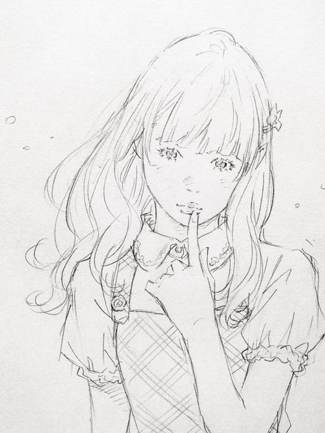 33 dessins fille manga pour apprendre à dessiner facilement 33