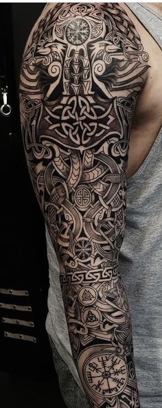 55 top idées de tatouages viking & leurs significations 24