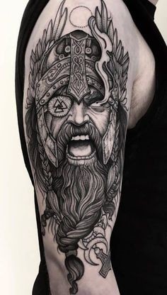 55 top idées de tatouages viking & leurs significations 37