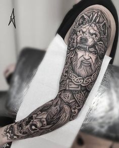 55 top idées de tatouages viking & leurs significations 41