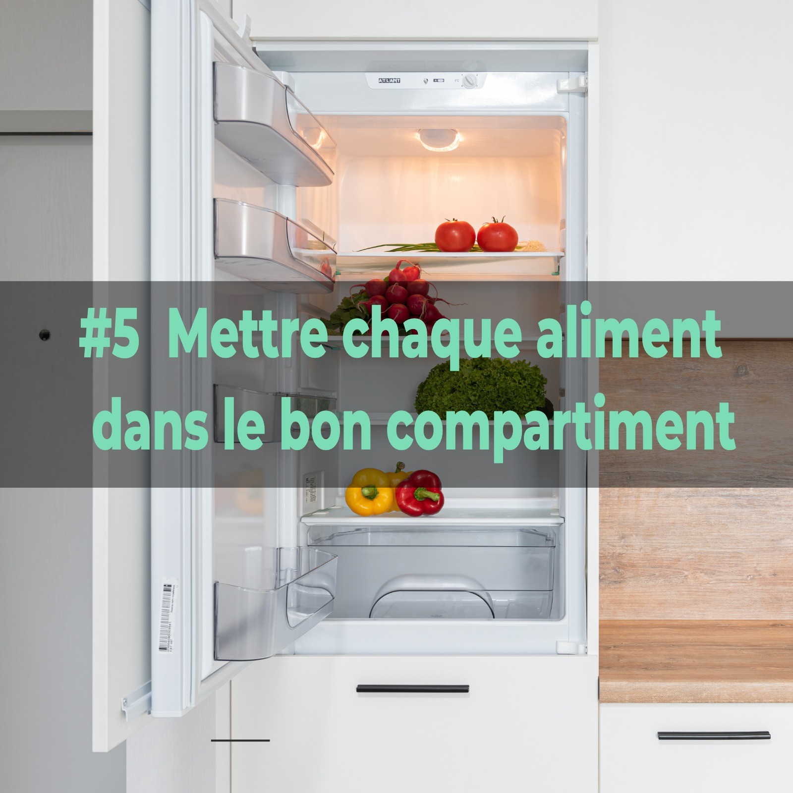 6 astuces hyper-simples pour avoir un frigo bien rangé 6