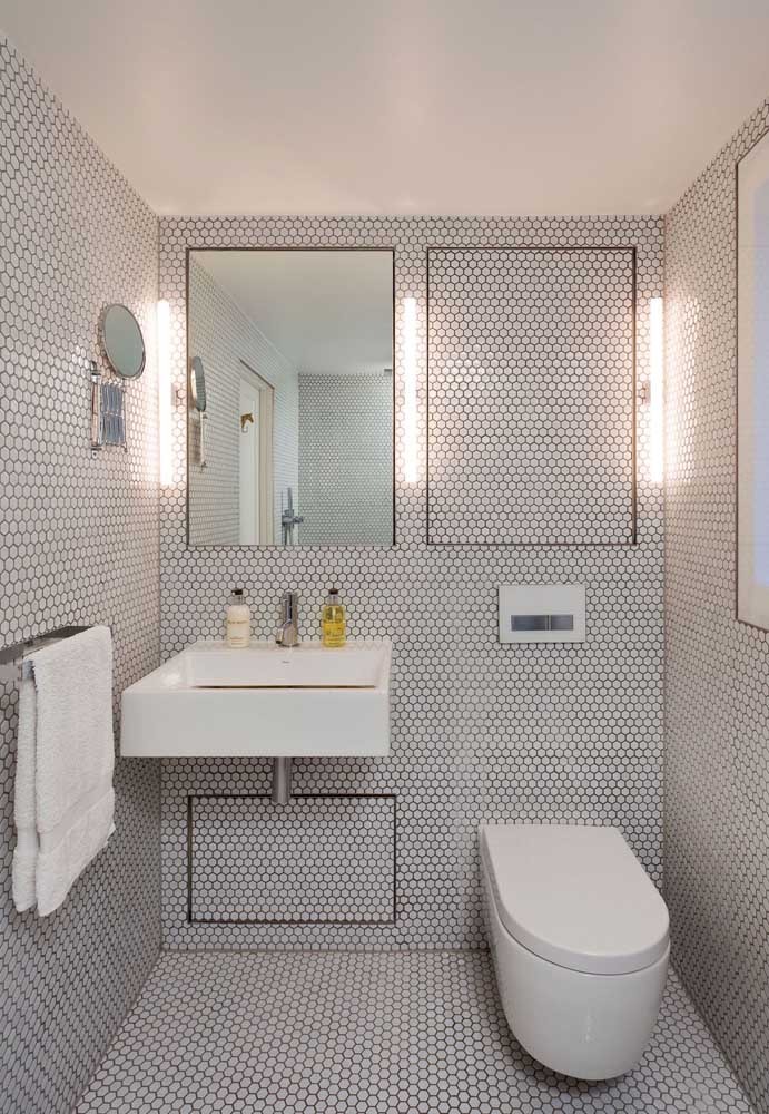 Les 60 plus belles décorations de petites salles de bain et toilettes 32