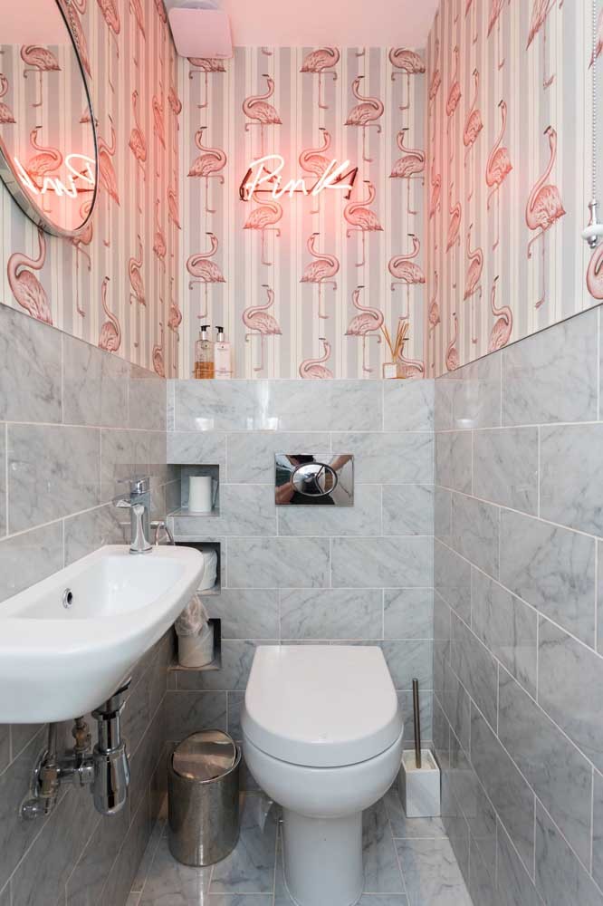 Les 60 plus belles décorations de petites salles de bain et toilettes 38