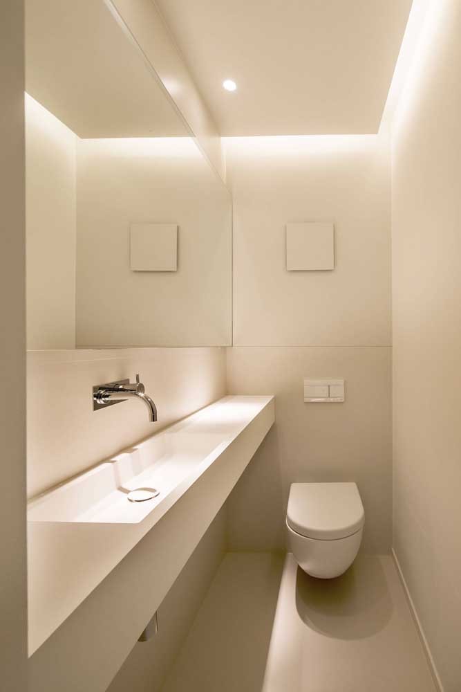 Les 60 plus belles décorations de petites salles de bain et toilettes 39