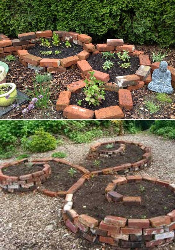 10 décorations en spirale de pierre pour votre jardin 7