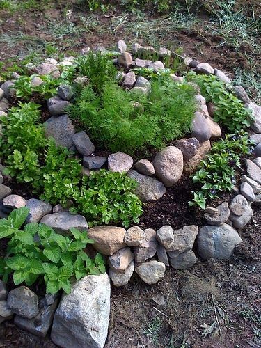 10 décorations en spirale de pierre pour votre jardin 10