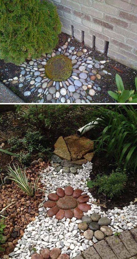 20 décorations de jardin à réaliser avec de simples pierres 20
