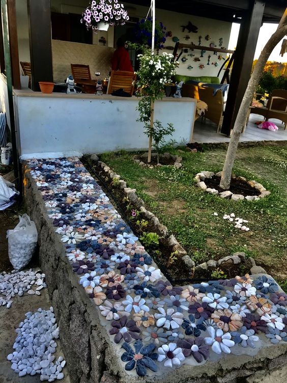 20 décorations de jardin à réaliser avec de simples pierres 4