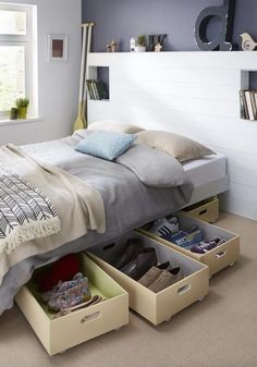 22 idées rangements de petite chambre qui ne vous aurait jamais traverse l'esprit 15