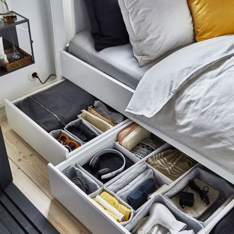 22 idées rangements de petite chambre qui ne vous aurait jamais traverse l'esprit 7