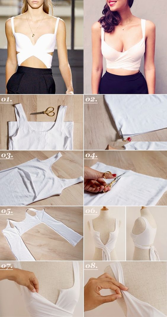 9 idées pour réutiliser de vieux vêtements 2