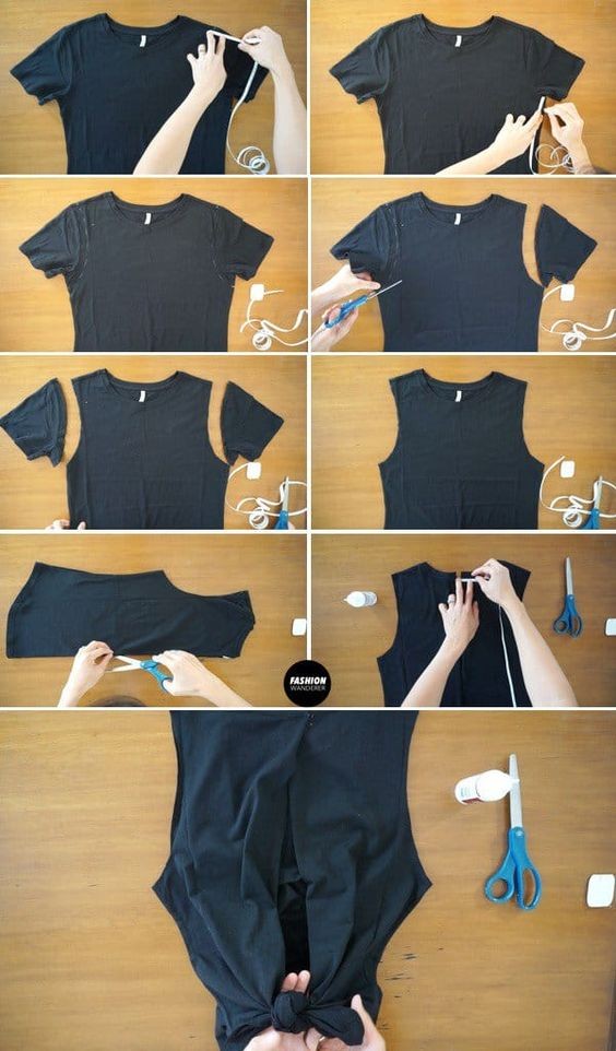 9 idées pour réutiliser de vieux vêtements 6