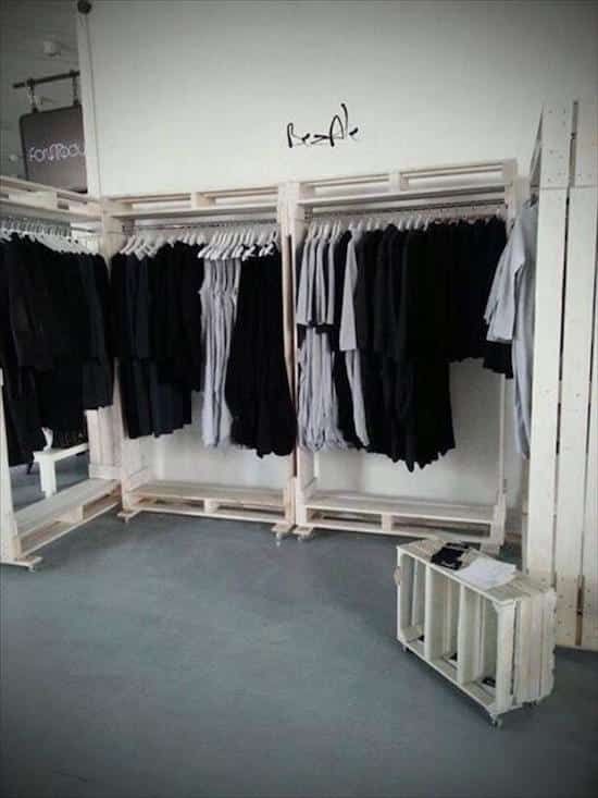 21 idées pour créer un dressing en palette 7 21 idées pour créer un dressing en palette 7