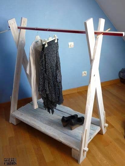 21 idées pour créer un dressing en palette 9 21 idées pour créer un dressing en palette 9
