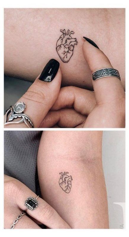 Les 100 plus belles idées de tatouages minimalistes pour femmes 93