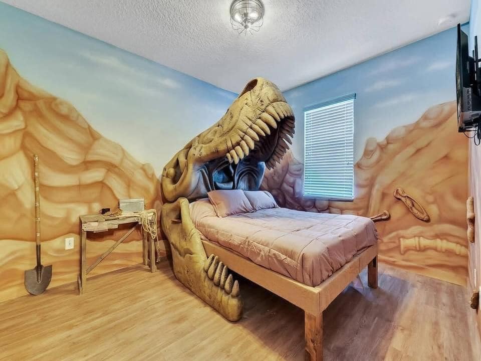 10 idées de chambres d'enfants sur le thème des dinosaures 1