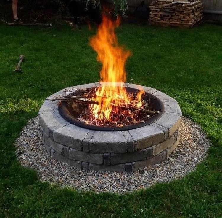 10 idées de feux pour le jardin à faire soi-même 3