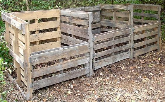 10 idées pour construire un composteur avec des palettes 7 10 idées pour construire un composteur avec des palettes 7