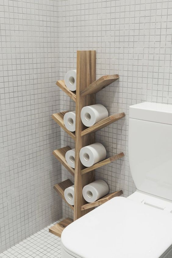 10 idées géniales pour ranger le papier toilette 10