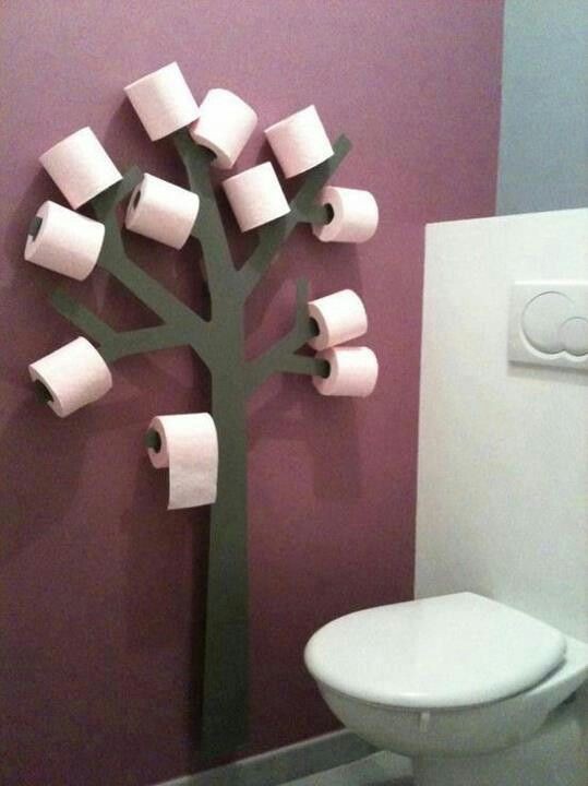10 idées géniales pour ranger le papier toilette 1