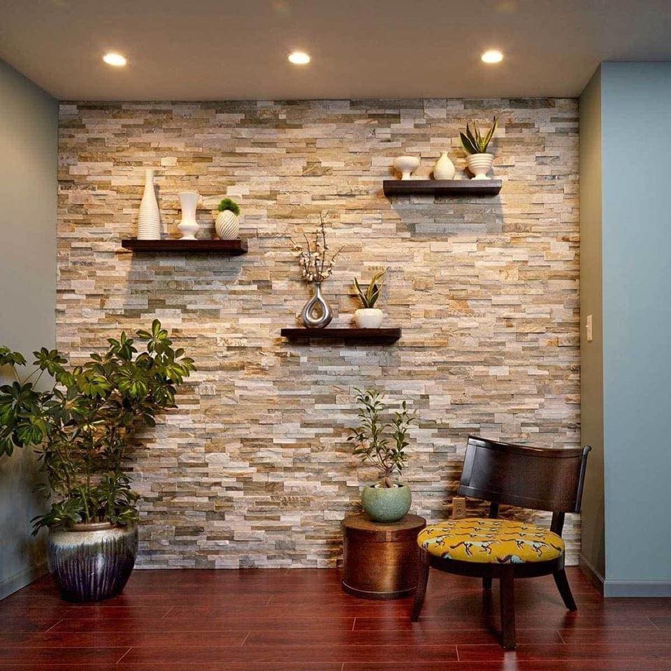 15 idées pour décorer les murs avec des revêtements de pierre 6