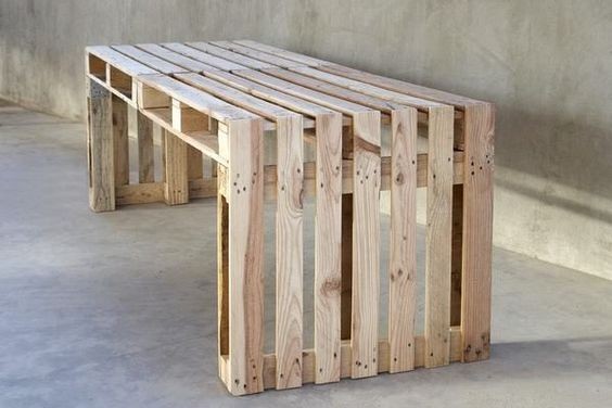 13 idées de tables de jardin en palettes 10