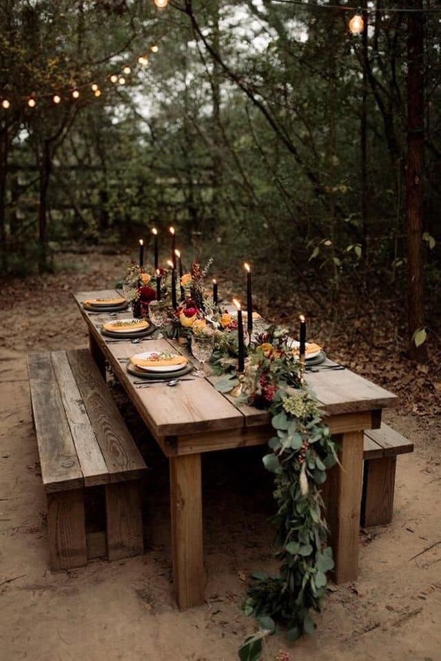 17 belles idées de tables à manger de jardin 5