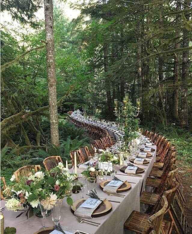 17 belles idées de tables à manger de jardin 7