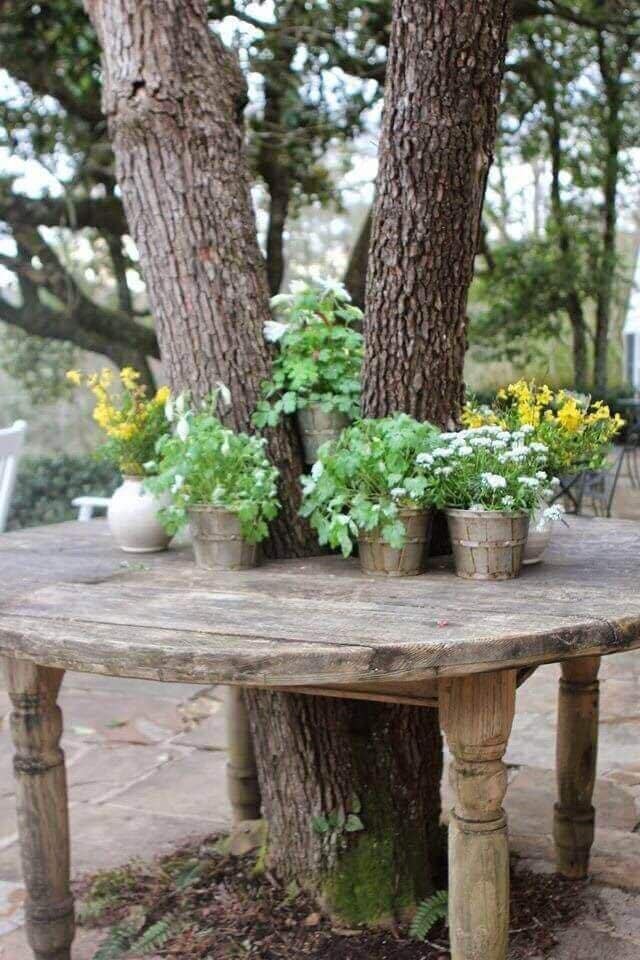 17 belles idées de tables à manger de jardin 10