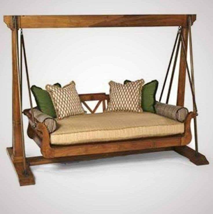 17 idées de fauteuils suspendus en bois à fabriquer soi-même 8