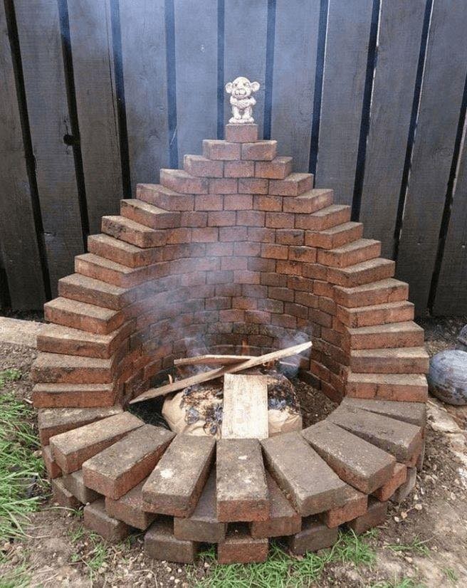 17 superbes idées de feux de jardin en pierre 16