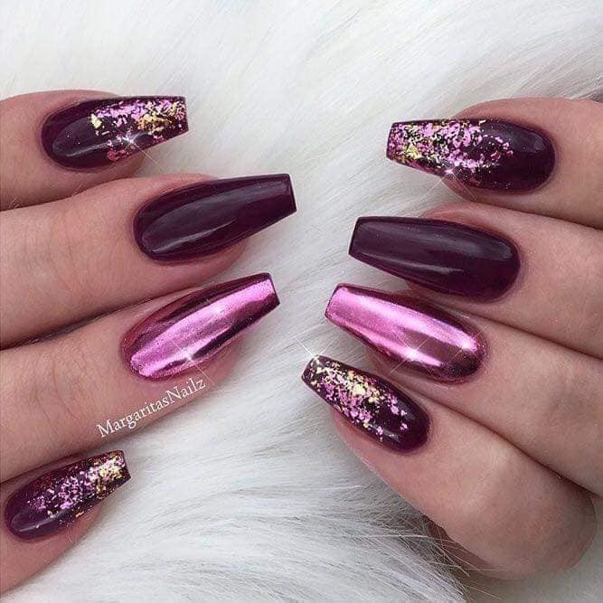 17 top idées d'ongles avec effet miroir 13 17 top idées d'ongles avec effet miroir 13